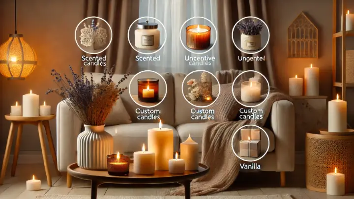 decorative candles retail market