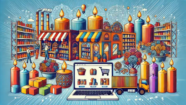 decorative candles retail market