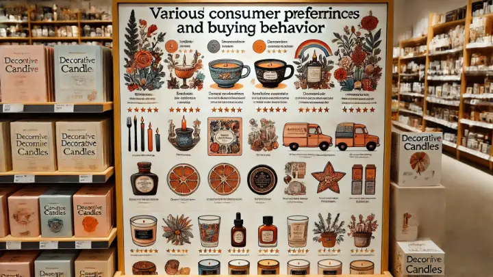 decorative candles retail market