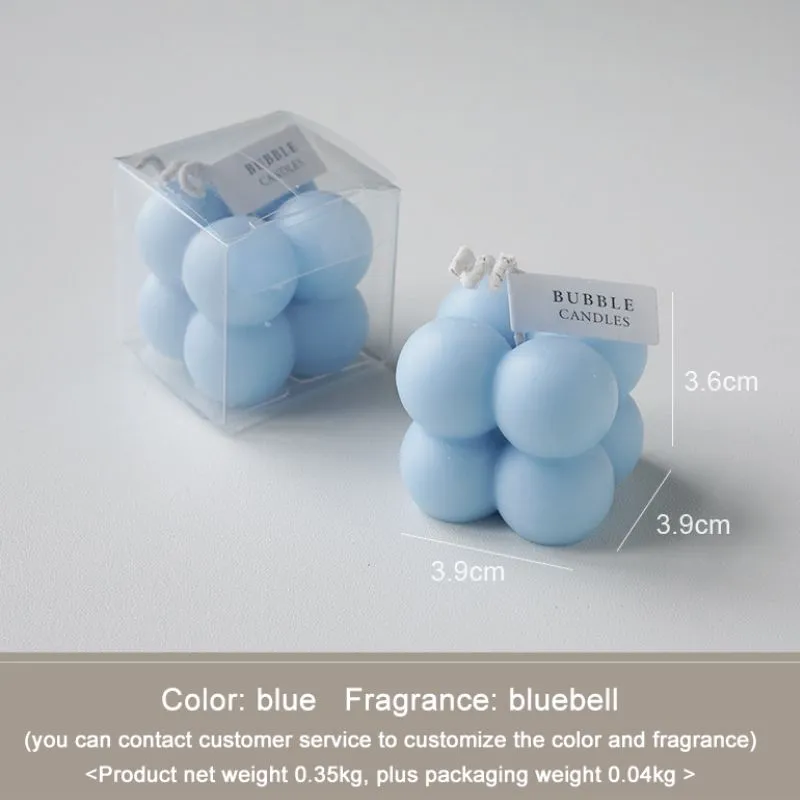 Bubble Cube Candles